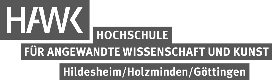 Logo HAWK Hochschule für angewandte Wissenschaft und Kunst Hildesheim/Holzminden/Göttingen